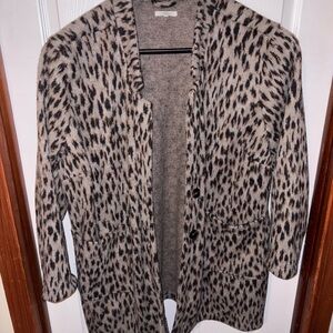 Maurices Black and Tan Patterned Women's Cardigan